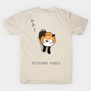 Kitsune Vibes, Fox Vibes T-Shirt T-Shirt